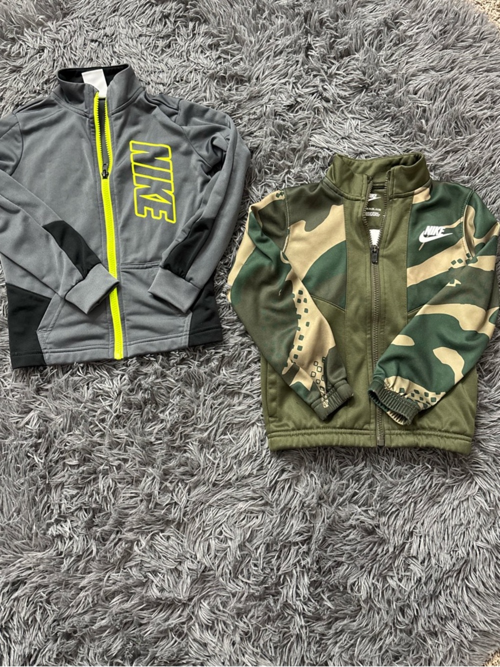 Nike Youth Performance Active Jackets Bundle Athletic Sweaters Toddler Boy 4T
